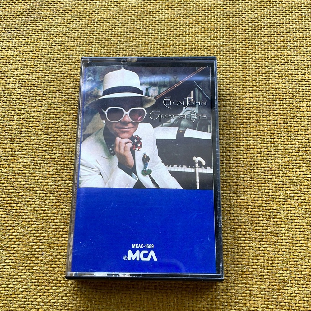Elton John Greatest Hits Cassette Tape